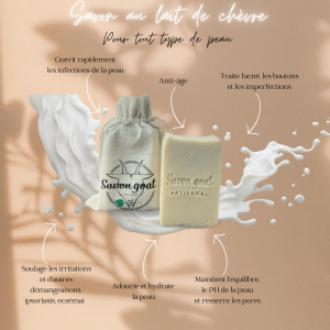 Savon au lait de chèvre 💋