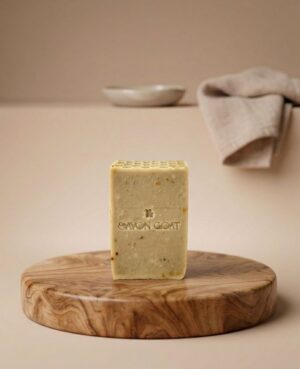 Savon au Lait de Chèvre (Miel et pollen d&rsquo;abeille)